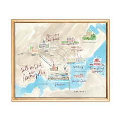 fall in love with annapolis art print