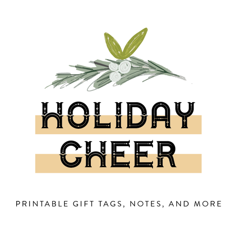 Holiday Cheer Printable