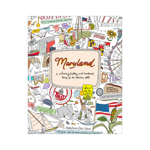 maryland coloring book: digital edition