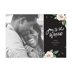 Joy To The World Holiday Photo Card