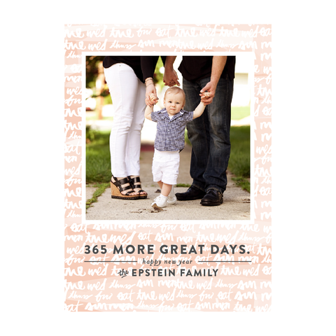 365 Great Days Holiday Photo Card
