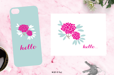 sweet floral - pink collection